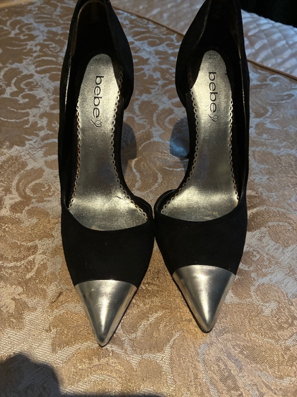 Bebe Suede Pumps